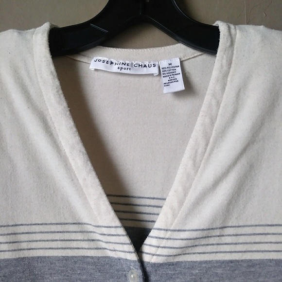 JOSEPHINE CHAUS Sport Long Sleeve Cardigan Size M - Picture 3 of 5